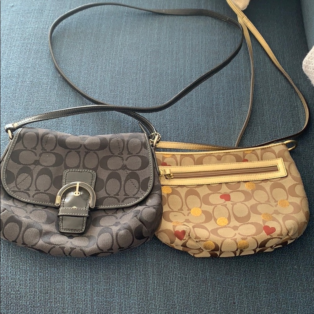 Authentic coach crossbody bags
